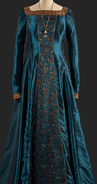 Rhaenys's blue dress