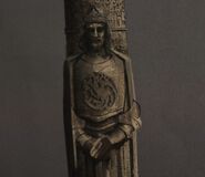 Late King Jaehaerys statue.