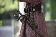 506 Trystane swordbelt closeup