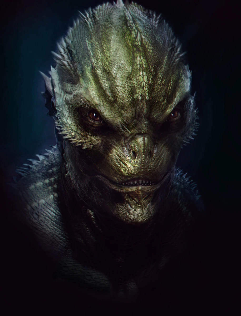 древняя ящерица мегалания. ящерица фэнтези. людоящеры днд. динозавры фон. ящерица мегалания.