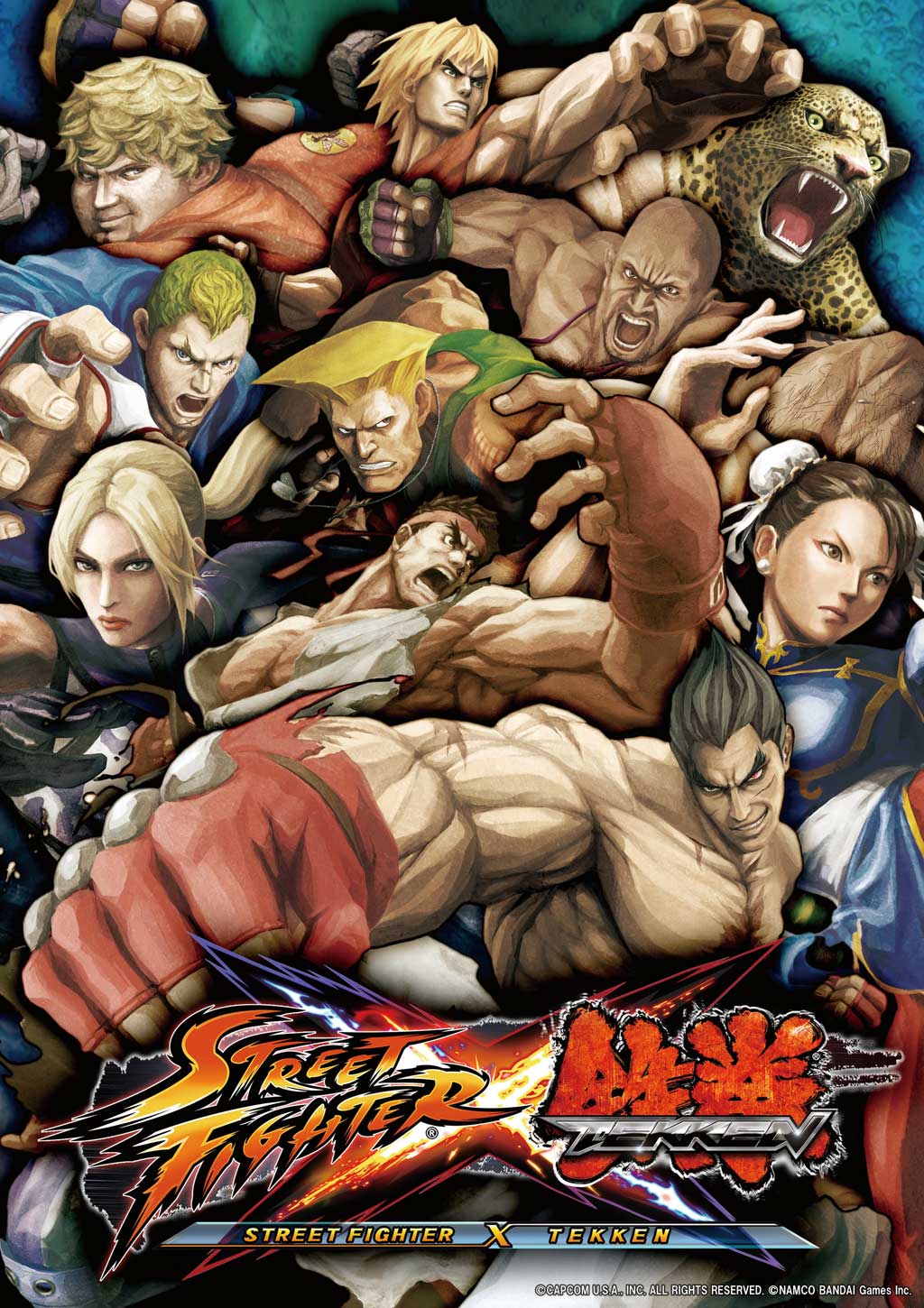 Imagens de Street Fighter X Tekken mostram lutadores exclusivos