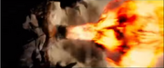 Gamera's fire breath