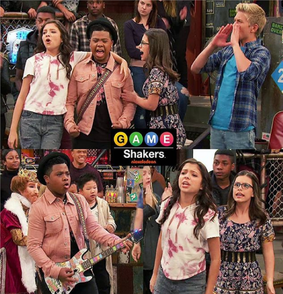 The way he was looking at her 🫣 #gameshakers #gameshakersedit