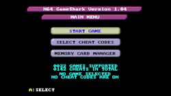 ORIGINAL VINTAGE NINTENDO 64 INTERACT GAME SHARK CARTRIDGE NES64 VERSION 2.1