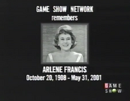 Arlene Francis Tribute 2