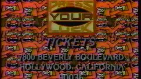 PYL Ticket Plug 1986