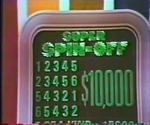 This is the green Super Spin-Off board (presumably from the pilot).