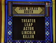 John Wilkes Booth Puzzle