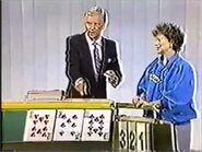 Bob gave Miriam a seven. So he wins another hand.