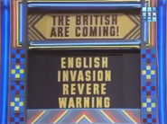 The British Are Coming puzzle