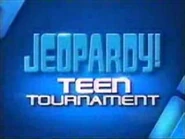 Jeopardy! Season 25-26 Teen Tournament Title Card