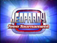 Jeopardy! Season 19 Teen Tournament Title Card