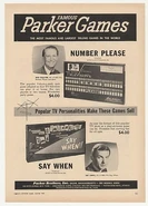 Advert for Say When!! and Number Please