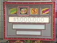 The Millionaire Board during the "No Dollar sign" era.