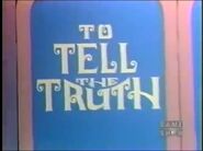 To Tell The Truth Logo 1971