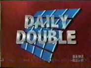 There's nothing special about the Daily Double graphic, it's just the one used during the second year of the Sushi Bar set.