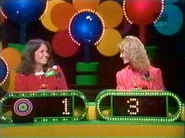 Contestants’ Area from the series. For a brief period, the champion’s single-digit score displayed on the right as opposed to the left.