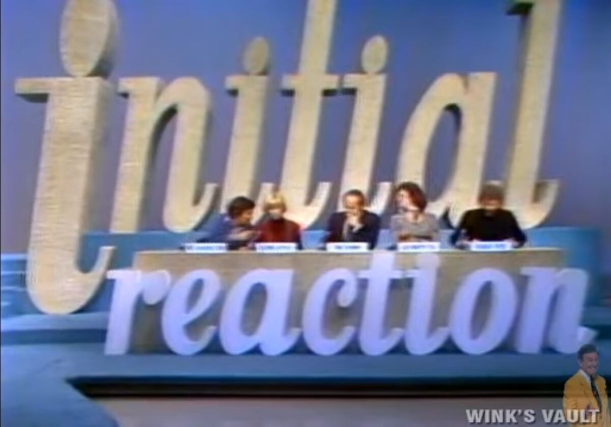 Initial Reaction | Game Shows Wiki | Fandom