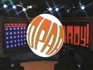 In early 1985, the sphere was also in white and the letters on the sphere are red. This version of the opening lasted until the end of the 2nd season.