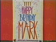 Happy Birthday Mark Ending