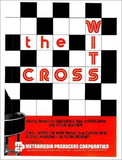 The Cross-Wits hosted by Jack Clark 1978 Ad- winning with a game  show/Metromedia