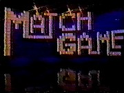 It's time for The Match Game...
