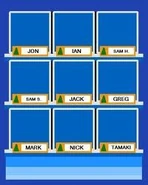 Hollywood Squares set