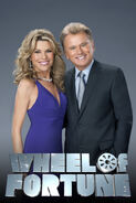 Logo in silver As Seen With Pat Sajak And Vanna White. Seen On The Poster