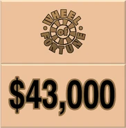 You'll be paying taxes on that amount of money... $43,000!