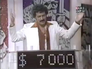 Again in 1980, Alex Trebek won $7,000 for the Interagency Council on Child Abuse and Neglect.