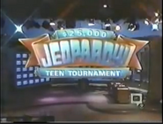 Teen Tournament opening logo from the late 1980s.