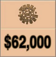 We're giving you a cash advance in the amount of... $62,000!