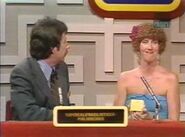 Marcia Wallace was given the option for this, the longest password ever! She may be smiling, but she is not happy here.