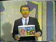 Art plugging the home game on a 1969 episode.