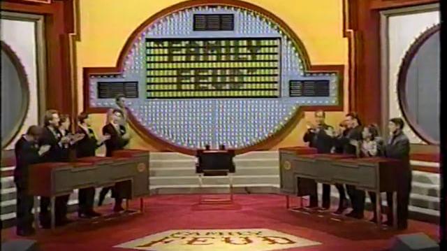 The Tichauers on Family Feud - 1991