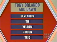 Tony Orlando and Dawn puzzle