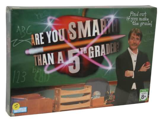 Are You Smarter Than a 5th Grader 2007 Parker Brothers 40277 for sale online 