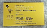 The Great American Game Show Ticket
