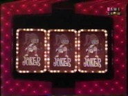 Same as the previous picture. Note that "WILD" is now replaced with "JOKER" to distinguish these from the front game.