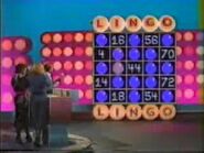 That fading yellow dot on an already covered number is actually sliding down the board by column. That means that the number isn't there.