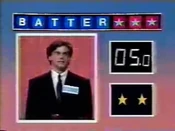 Bonus Sprint in progress. This contestant George Sealy got half the job done on both counts.