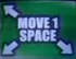 Small Move 1 Space (Up-Left, Down-Left, and Down-Right)