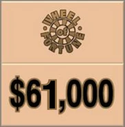 You're on the fast track to big cash... $61,000!