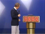 This is the podium's front, which is commonly seen.