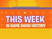 This Week In Game Show History