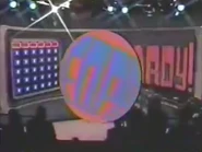 In early 1985, the sphere was also in red and the letters on the sphere are blue. This version of the opening lasted until the end of the 2nd season.