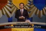 Wheel of Fortune by Phone Bob Goen Daytime Host Wheel of Fortune