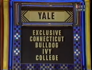 Yale puzzle