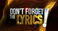 Don't Forget the Lyrics! (TV Series 2022– ) - IMDb