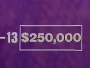 $250,000 will go to the winner of the final game! Talk about big money!